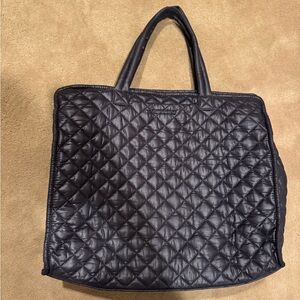 MZ Wallace Black Quilted Tote